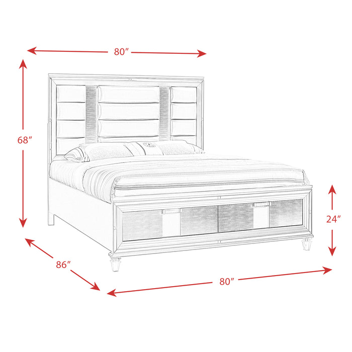 Twenty Nine 2-Drawer Storage Bed