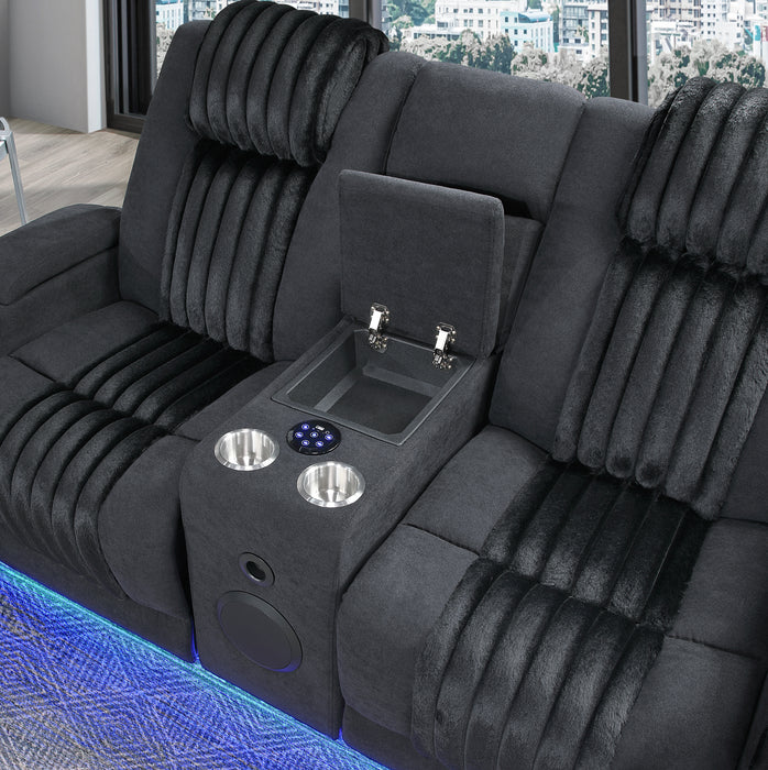 POWER RECLINING SOFA & LOVESEAT