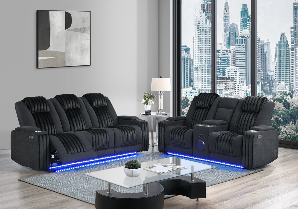 POWER RECLINING SOFA & LOVESEAT