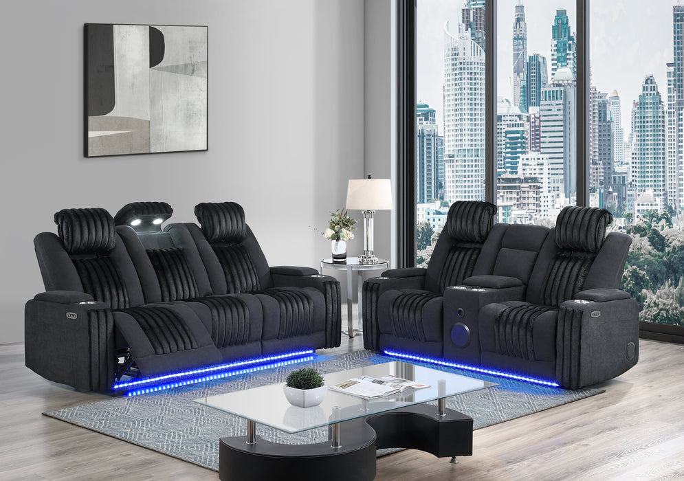 POWER RECLINING SOFA & LOVESEAT