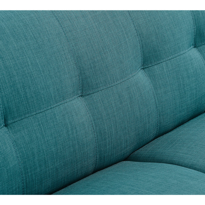 Hadley 4480 Love Seat Heirloom Teal w/No Pillow