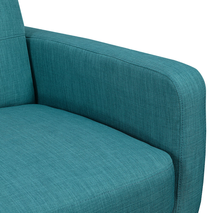 Hadley Sofa & Chair Set in Teal