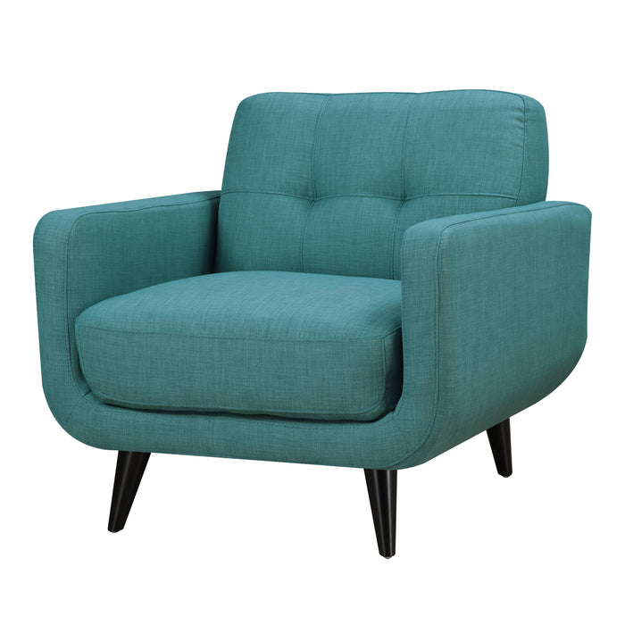Hadley Sofa & Chair Set in Teal
