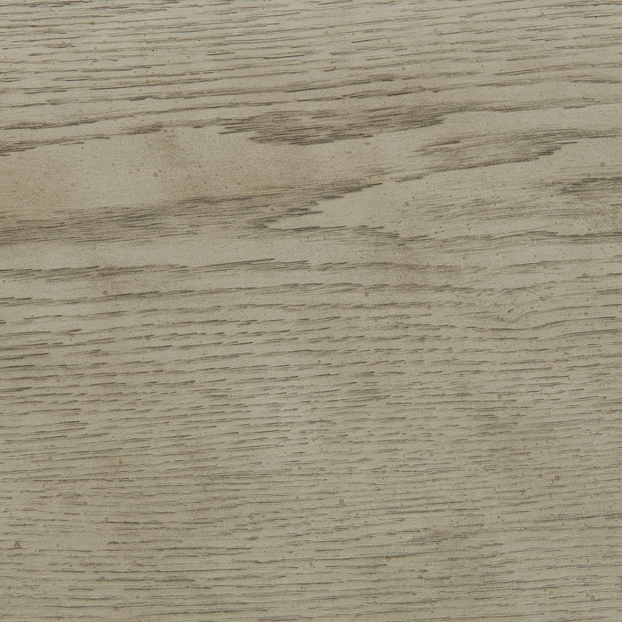 Whit-Ash 2-Drawer Nightstand with USB in Light Grey