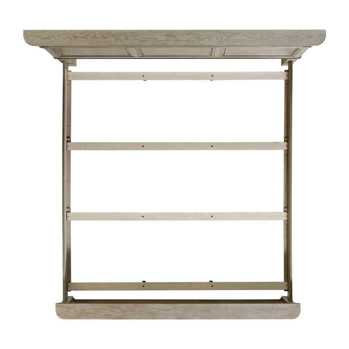 Whit-Ash Panel Bedroom Set with Door Chest