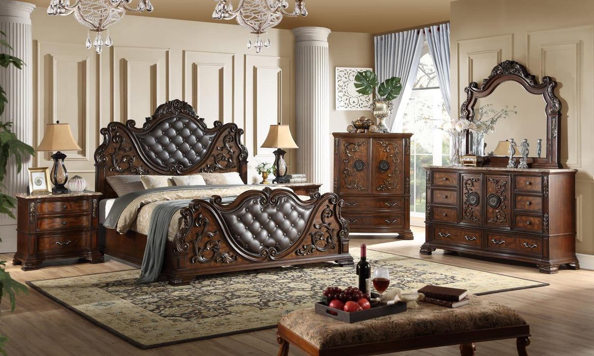 6 PC KING BEDROOM SET