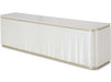 AICO Furniture London Place Media Cabinet in Creamy Pearl image