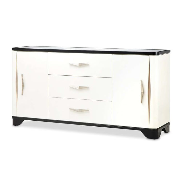 AICO Furniture Tuxedo Sideboard in Piano Keyboard image