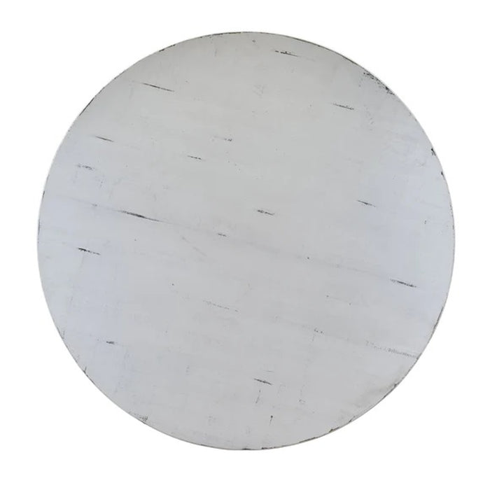 Elements International Britton Mary Dining Table in White