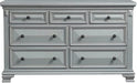Elements International Calloway Grey Dresser in Grey image