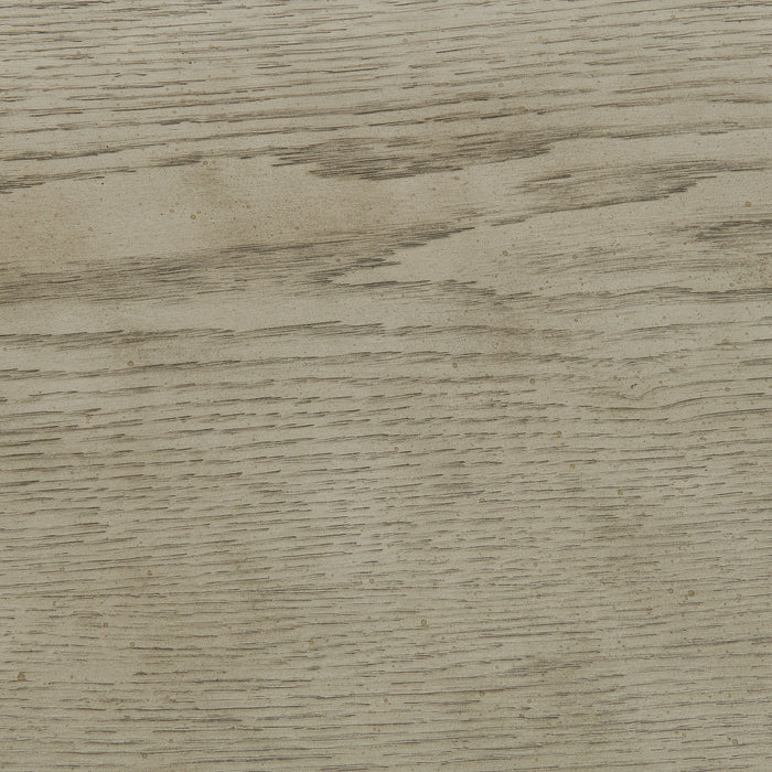 Whit-Ash Bedroom Set with 2 Nightstands in Light Grey