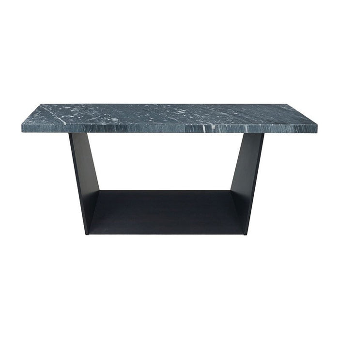Elements International Beckley Dining Table in DarkC