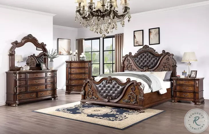 6 PC KING BEDROOM SET