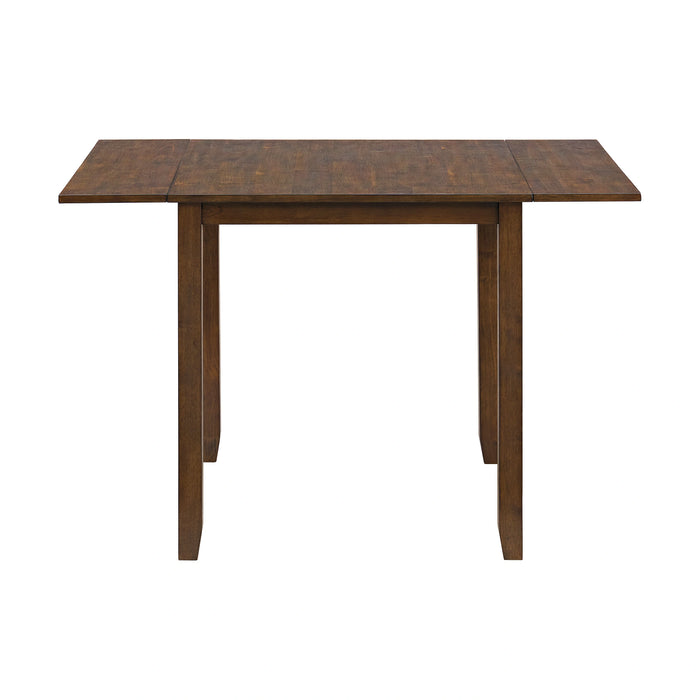 Alex 3PC Dining Set with Drop Leaf Table in Espresso
