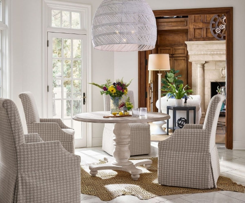 Elements International Alana 7 Drawer Dresser in White Lacquer