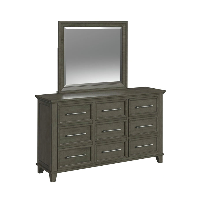 Canterbury Dresser and Mirror Set