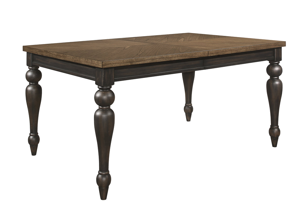 HILARA DINING TABLE (18 LEAF)