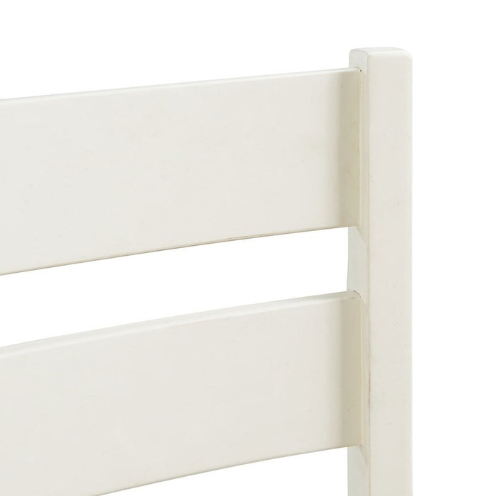 Elements International Park Creek Slat Back Side Chair (Set of 2) in Two-Tone