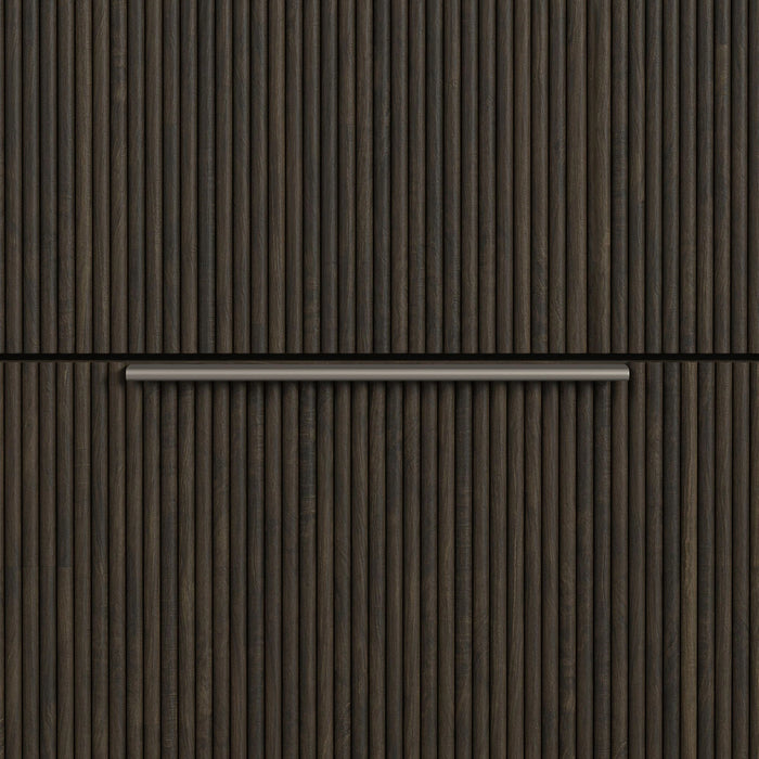 Sylvie 5-Drawer Chest in Dark Brown
