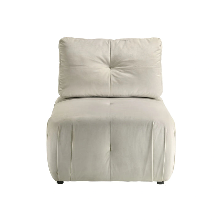 Nahla Modular Chair in Marine Cream