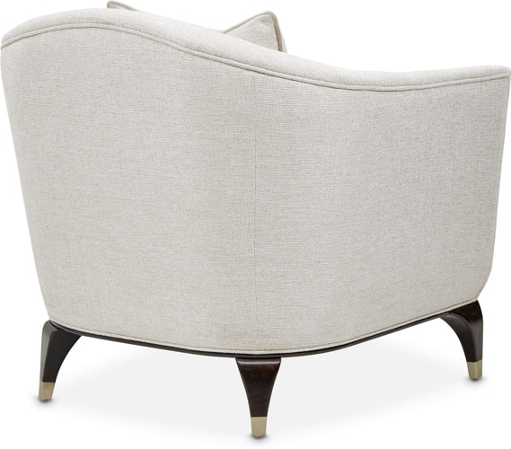 AICO Paris Chic Matching Chair Cremini in Espresso