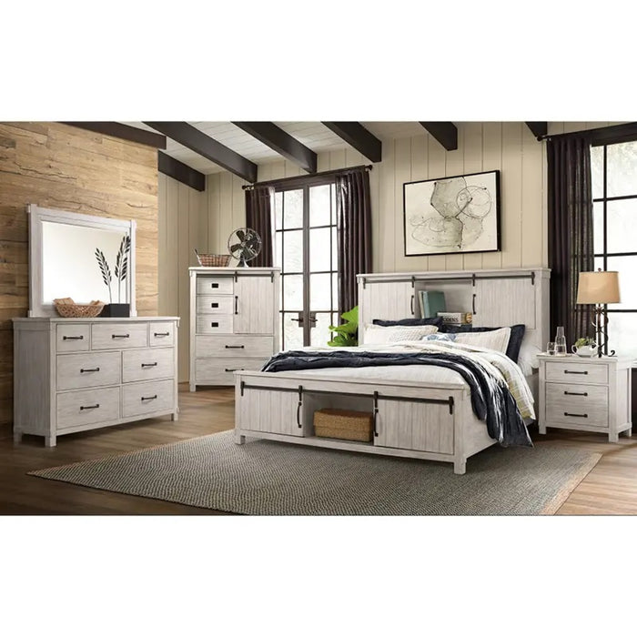 Elements International Scott Chest in White