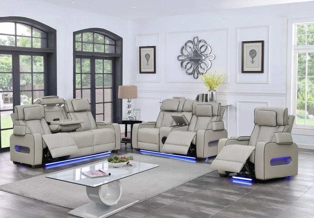 Deluxe Power Reclining Living Room Set