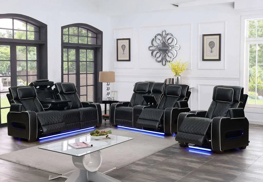 Deluxe Power Reclining Living Room Set