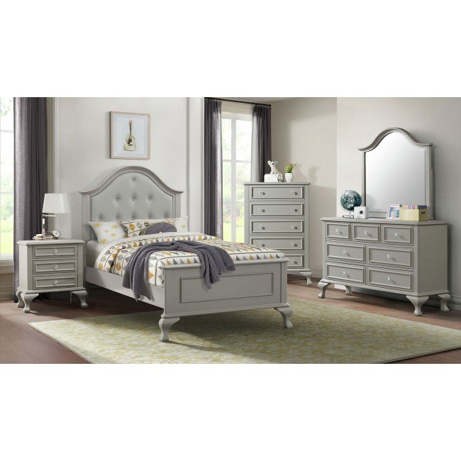 Elements International Jesse Youth Chest in Grey