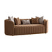 AICO Furniture Ariana Sofa in Caramel Gold image
