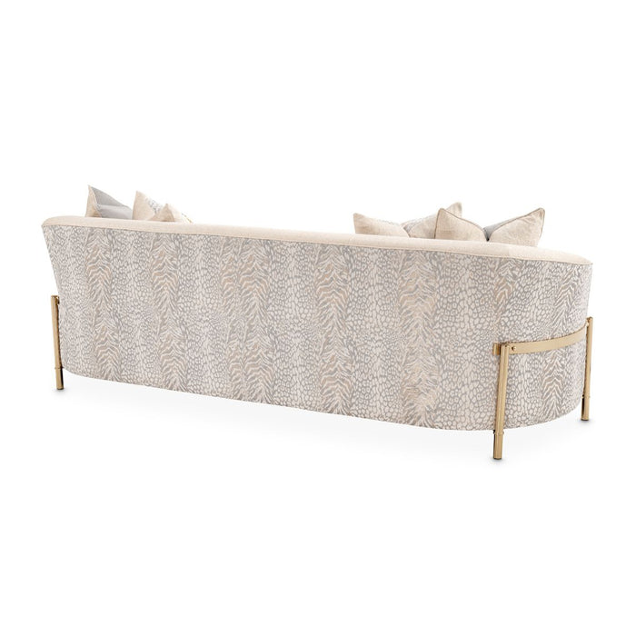 AICO Lisbon Sofa in Opal Gold