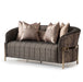 AICO Furniture Lisbon Loveseat in Onyx Gold image