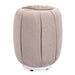 AICO Furniture Lucca Side Table in Silver image