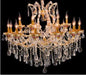 AICO Furniture Lighting Chantilly 19 Light Chandelier in Gold image