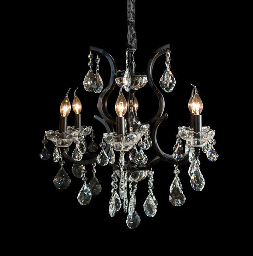 AICO Furniture Lighting Beauport 6 Light Chandelier image