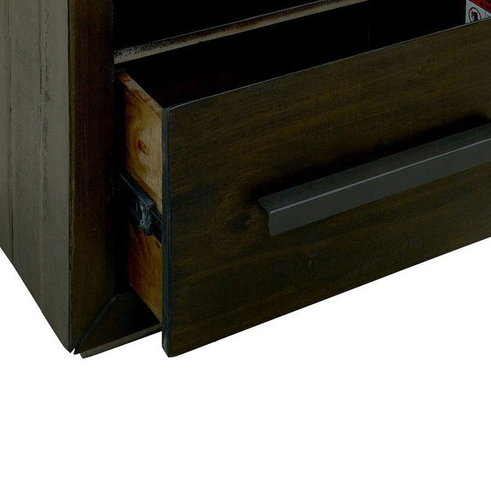 Elements International Magnum Nightstand in Grey