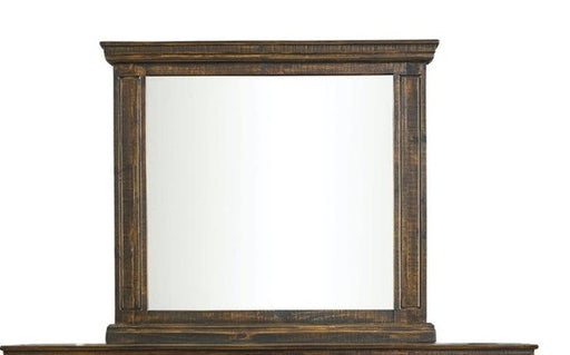Elements International Condesa Tobacco Mirror in Brown image