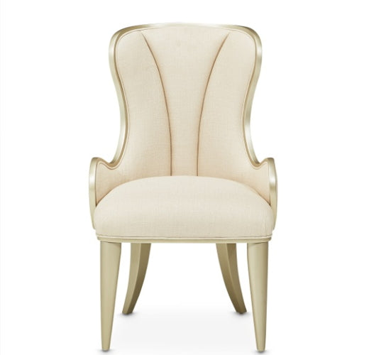 AICO Villa Cherie Desk Chair in Hazelnut