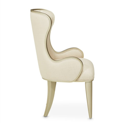 AICO Villa Cherie Desk Chair in Hazelnut