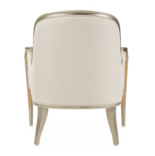 AICO Villa Cherie Accent Chair in Caramel