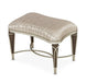 AICO Villa Cherie Ottoman in Hazelnut image