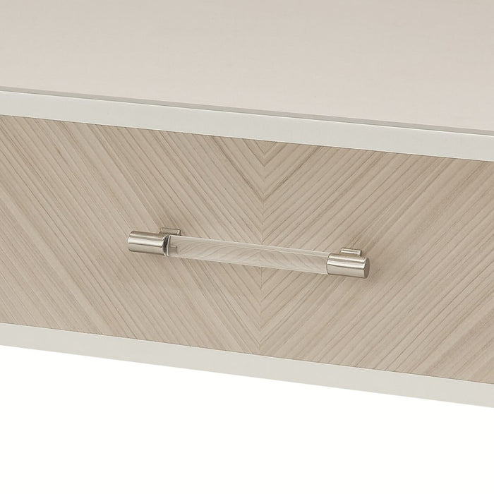 AICO Lanterna Cocktail Table in Silver Mist