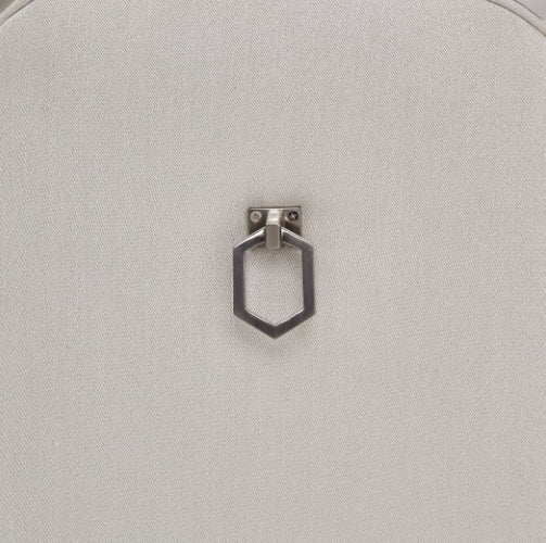 AICO Furniture Penthouse Arm Chair (Set of 2) in Ash Gray