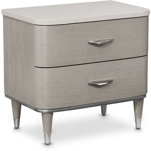 AICO Eclipse Nightstand in Moonlight image