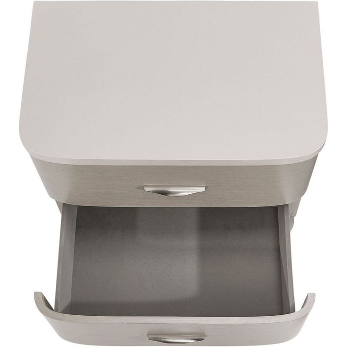 AICO Eclipse Nightstand in Moonlight
