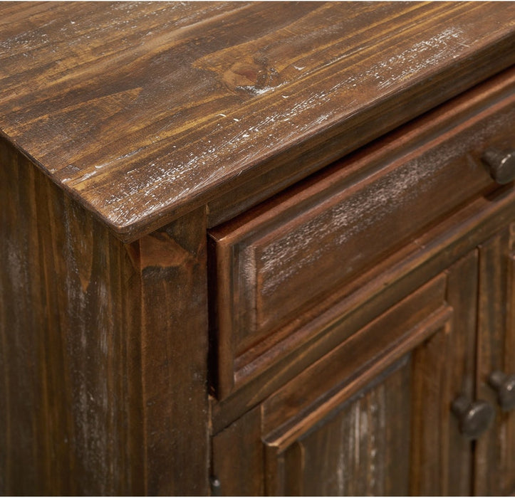 Elements International Olivia Brown 8 Drawer Dresser