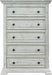 Elements International Olivia White 5 Drawer Chest image