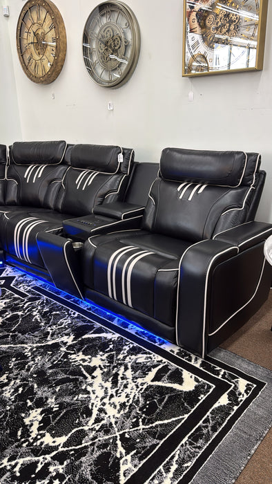 Ultimate Power Reclining Home Theater Sectional