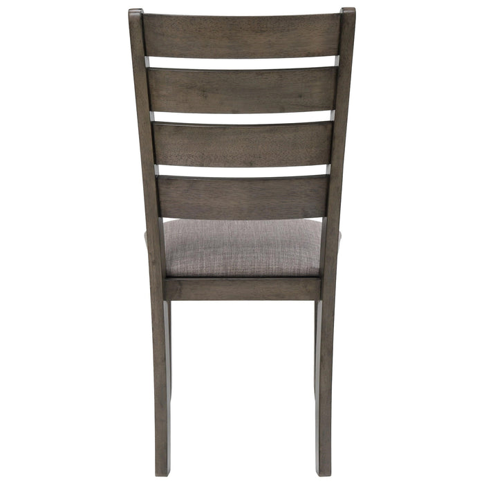 Crown Mark Bardstown Side Chair (Set of 2) in Gray 2152GY-S