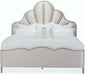 AICO Malibu Crest Cal King Scalloped Panel Bed in Chardonnay image